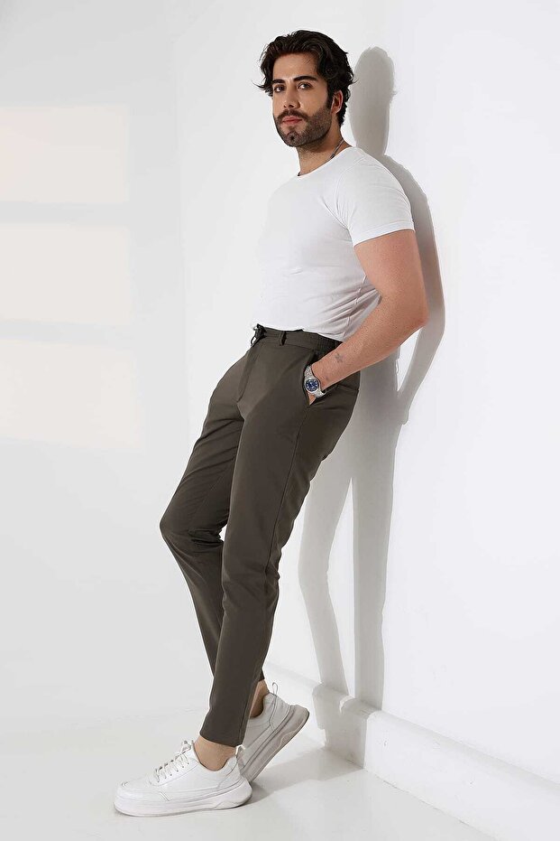 Mr.Wick Slimfit Likralı Jogger Pantolon - 4