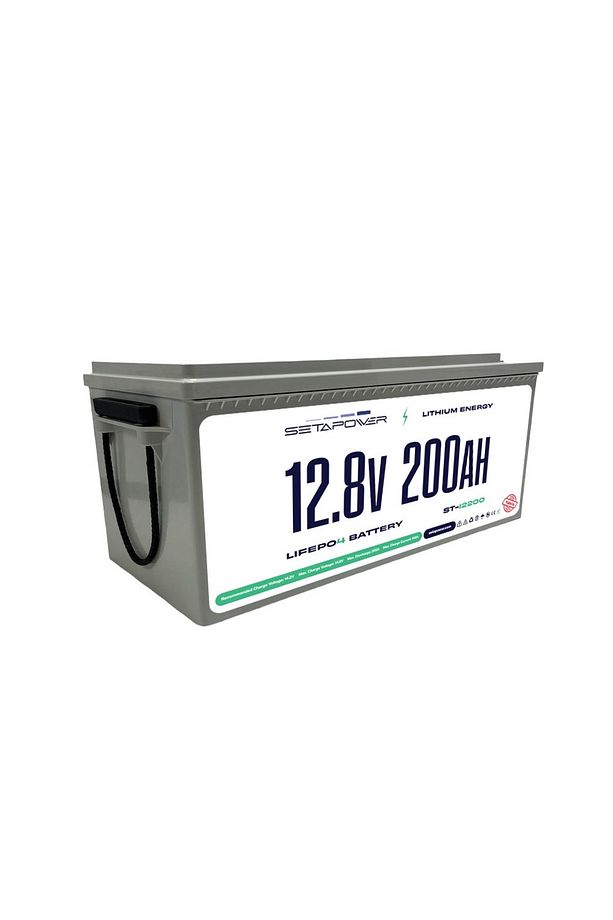 Setapower 12.8V 200AH LiFePO4 Akü - 4