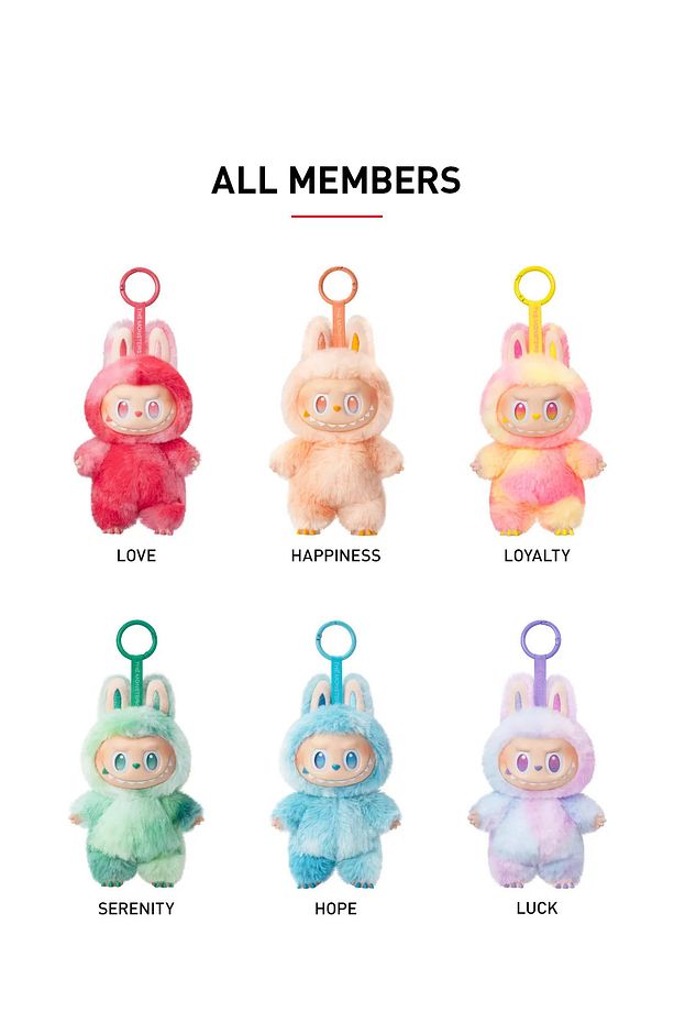 Pop Mart The Monsters Big Into Energy Series Plush Blind Box Charm Hediyeli 1 Adet - 2