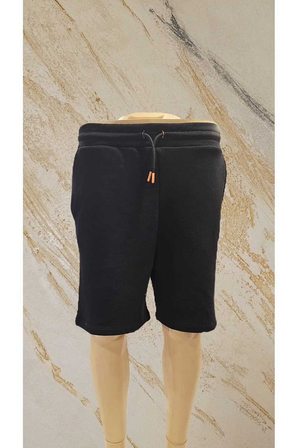 Moda Erkek Siyah Şort - 8