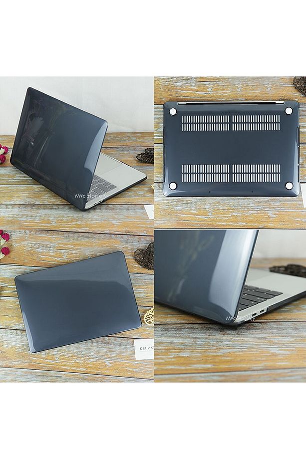 Macbook Pro Kılıf 14.2inç M1 M2 M3 M4 Çip Kristal (14" PRO) A2442 A2779 A2992 A2918 A3112 A3401 - 6
