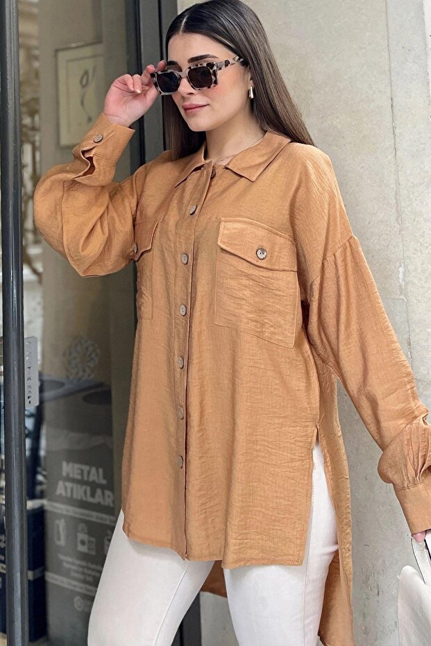 Women's Tan Shirt - 700-3524