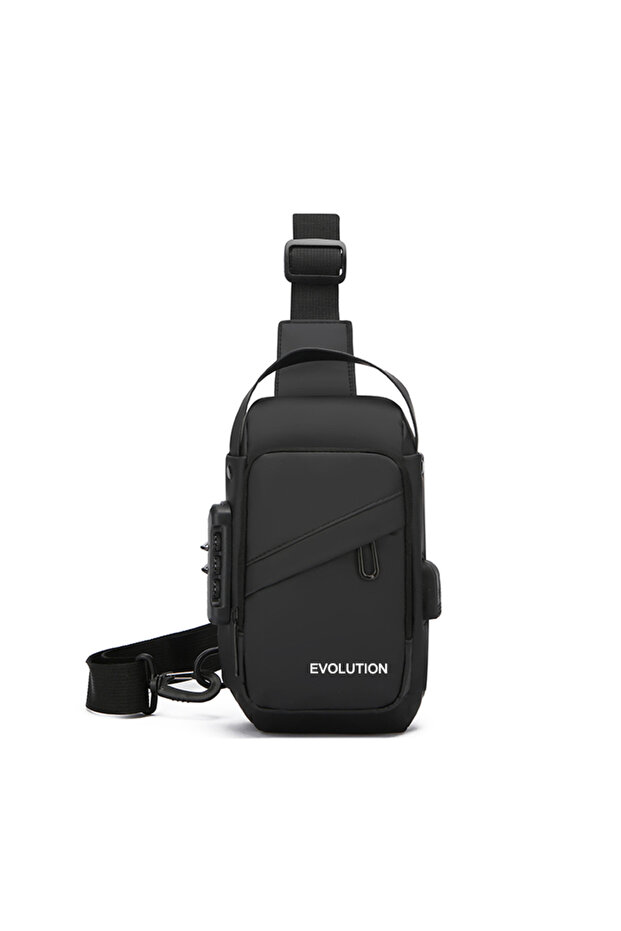 Men's Adjustable Cross Strap Chest Bag - 1