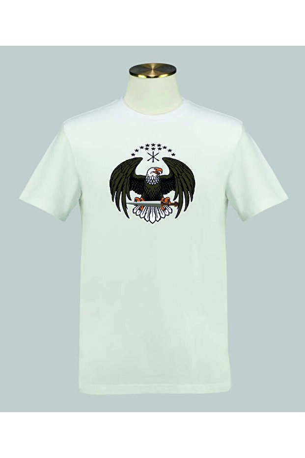 Adige Kartal Kamali Digital Printed Tshirt