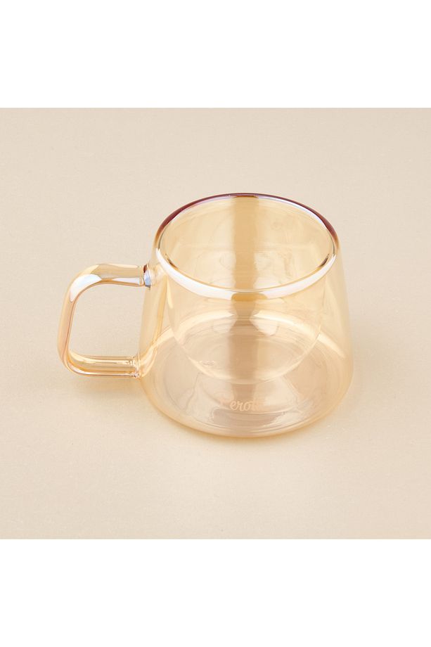 Çift Cidarlı Kupa - Amber - 200 ml - 3
