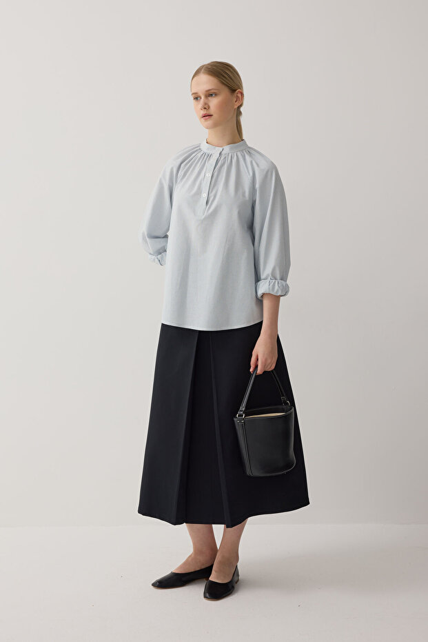 Hakim yaka gömlek - 5