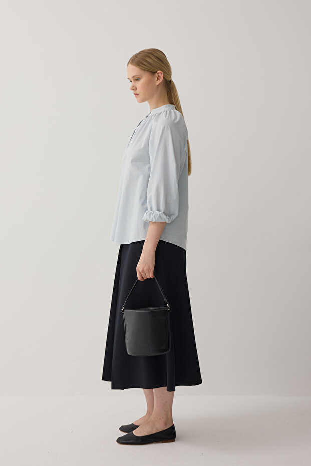 Hakim yaka gömlek - 6