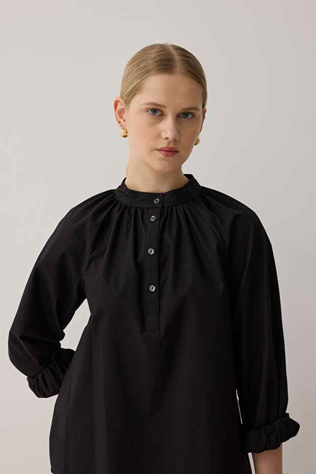 Hakim yaka gömlek - 3