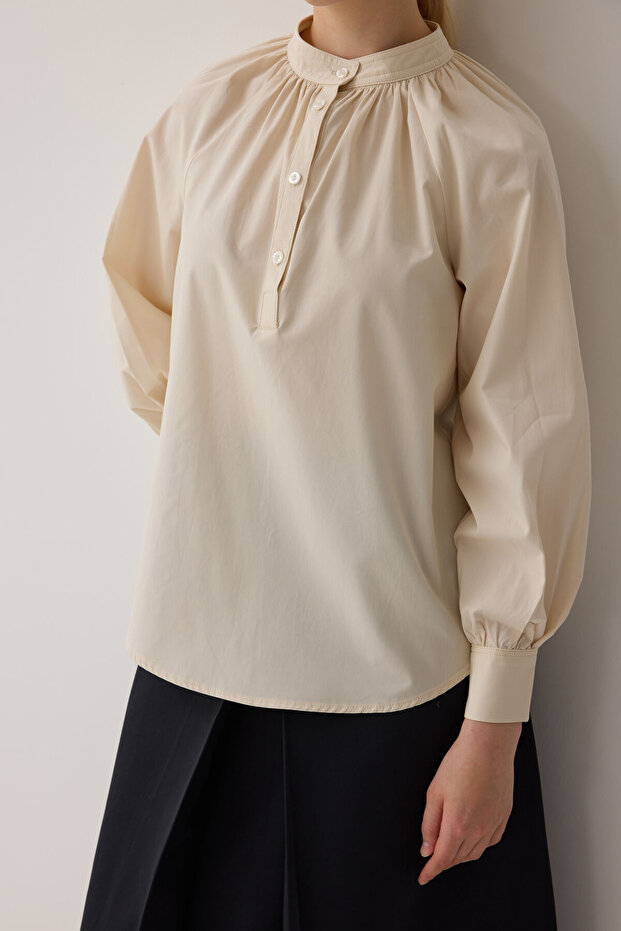 Hakim yaka gömlek - 3
