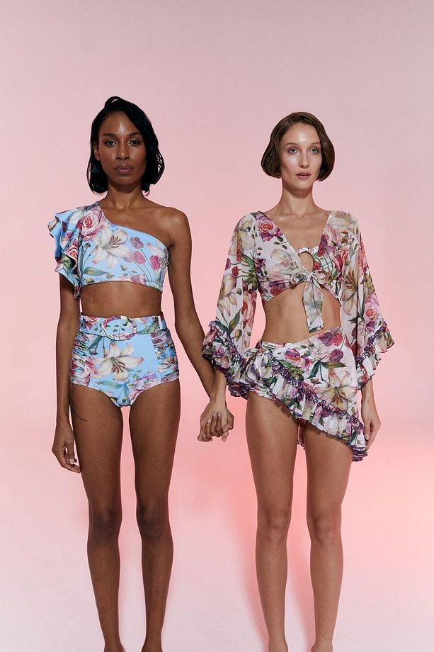 Begonia Blu Bikini Set - 2