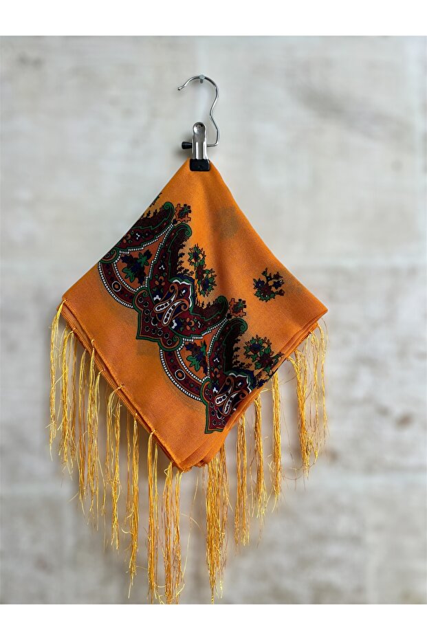 Yöresel Püsküllü Hamavi Şal - 1