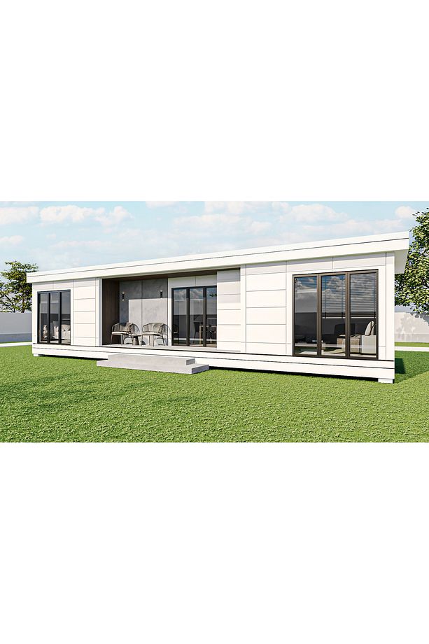 Yüksek Yalıtımlı Çelik Modüler Ev, 55 M2 - 3
