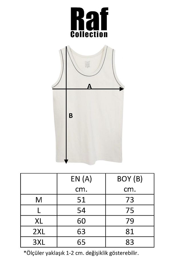 Unisex Mavi Basic Askılı Biyeli Tshirt - 3