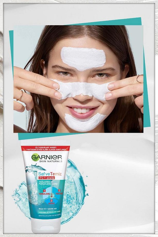 Saf Temiz 3ü 1 Arada Maske Peeling 150 ml - 4