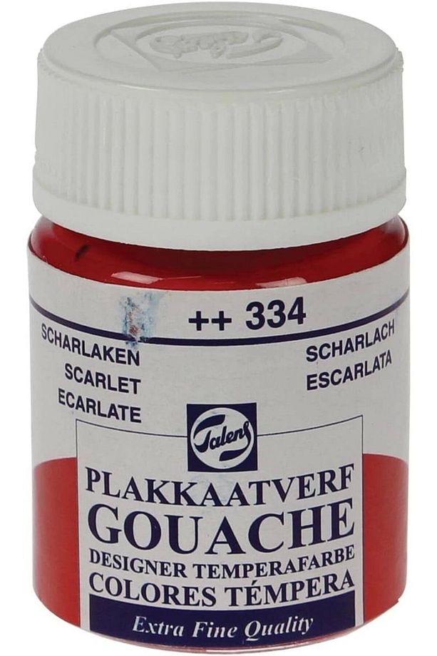 Gouache Jar 16ml Guaj Boya Scarlet / 334 - 1