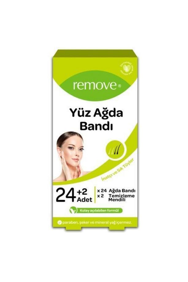 Yüz Ağda Bandı 24 Lü Set Inatçı Ve Sık Tüyler - 1