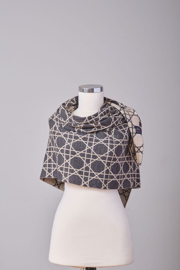 Шал Örme Triko - модел Cannage - 3