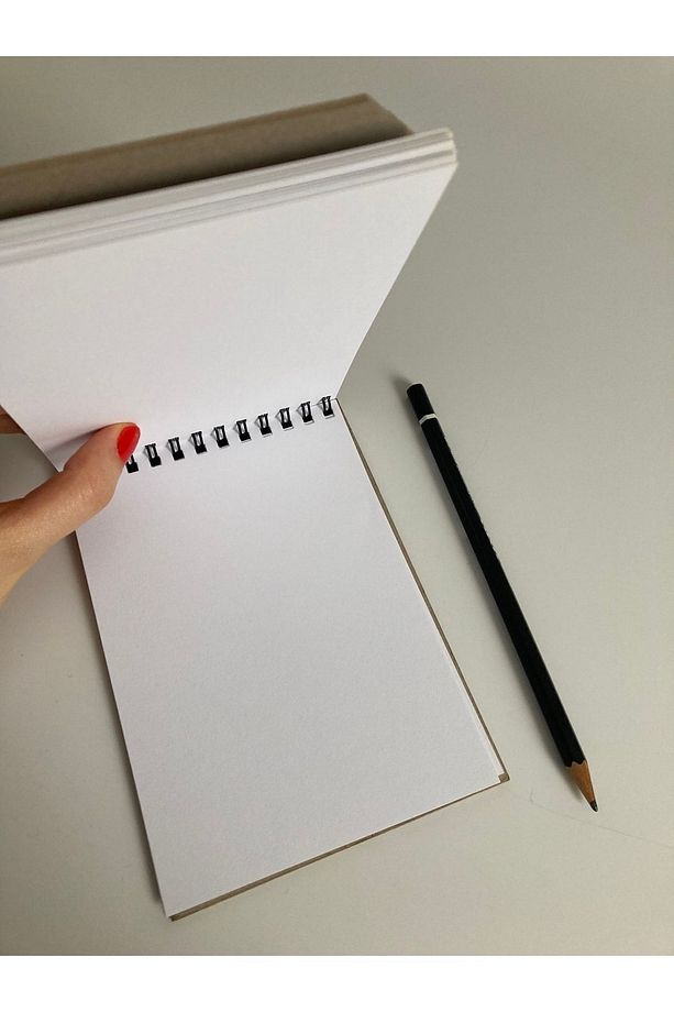 Experto A6 Sketchbook 200gr. 80 Syf. 40 Yaprak Sert Kapak Eskiz Defteri - 4