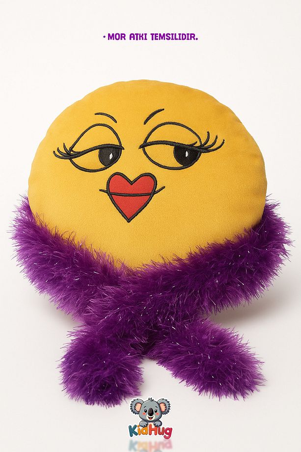 Emoji Peluş Yastık – Seçenekli - AŞIK,MAŞUK, KOKOŞ Emoji Yastıklar , Ev Araba Ofis Hediyelik Smile - 1