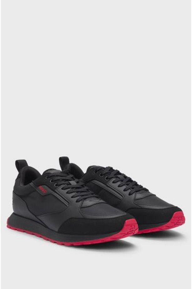 Logolu Süet Detaylı Sneaker Ayakkabı Erkek AYAKKABI 50536568 001 - 3