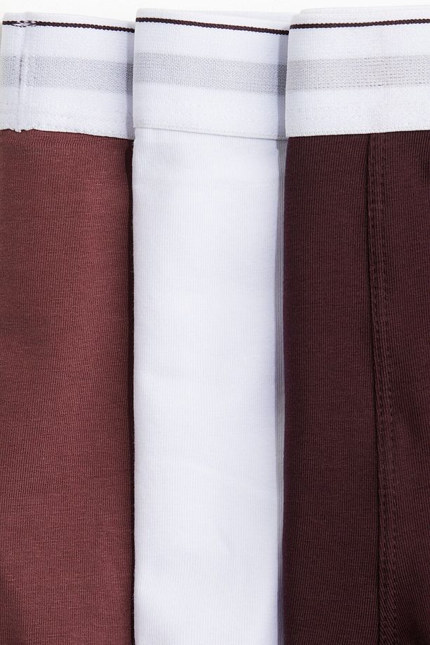 3'lü Normal Paça Boxer Şort Lycra® - 6