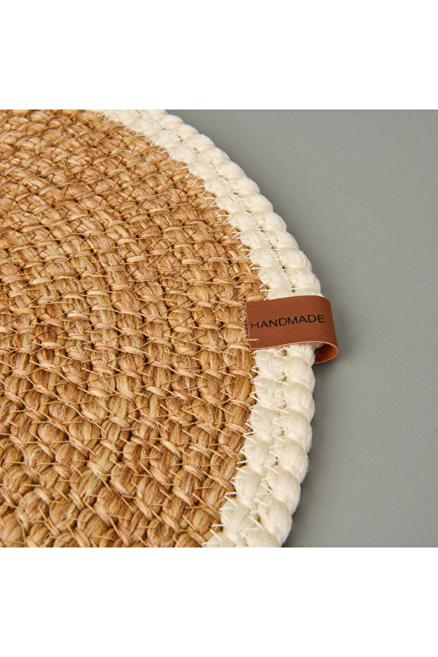 Soft Ruby Amerikan Servis - Bej - 33x33 cm - 4