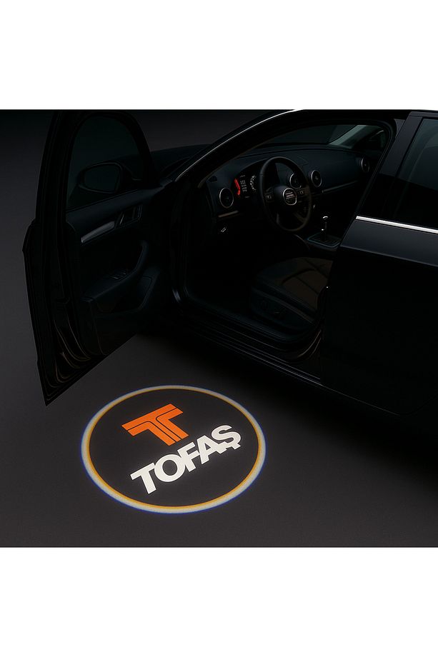 Tofaş Kapı Altı Logo Kapı Altı Led Mesafe Sensörlü Pilli Yapıştırmalı Yeni Nesil - 1