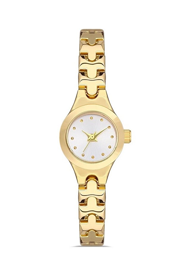 Spectrum Minimal Case Round Dial Metal Band Women Wristwatch St0201Abl