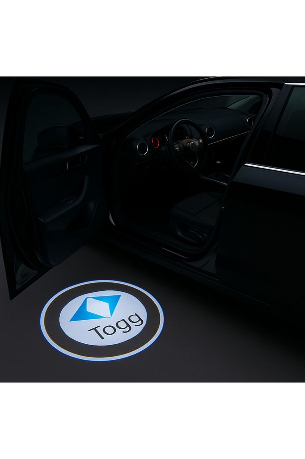 TOGG Kapı Altı Logo Kapı Altı Led Mesafe Sensörlü Pilli Yapıştırmalı Yeni Nesil - 1