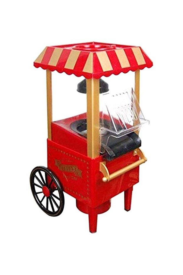 Trolly Shape PopCorn Maker B07MX2Y612 Red/Orange/Black