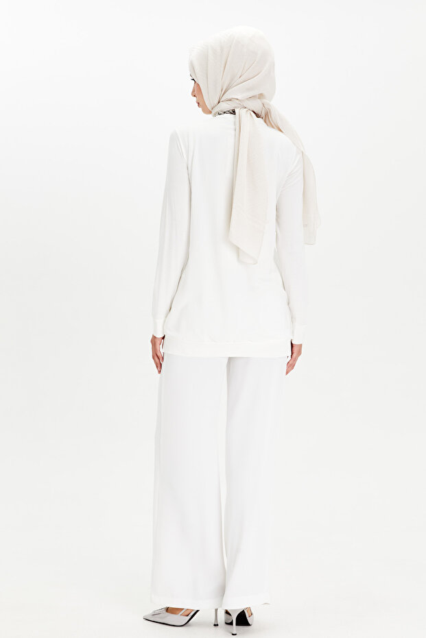 Geniş Paça Pantolon - 5