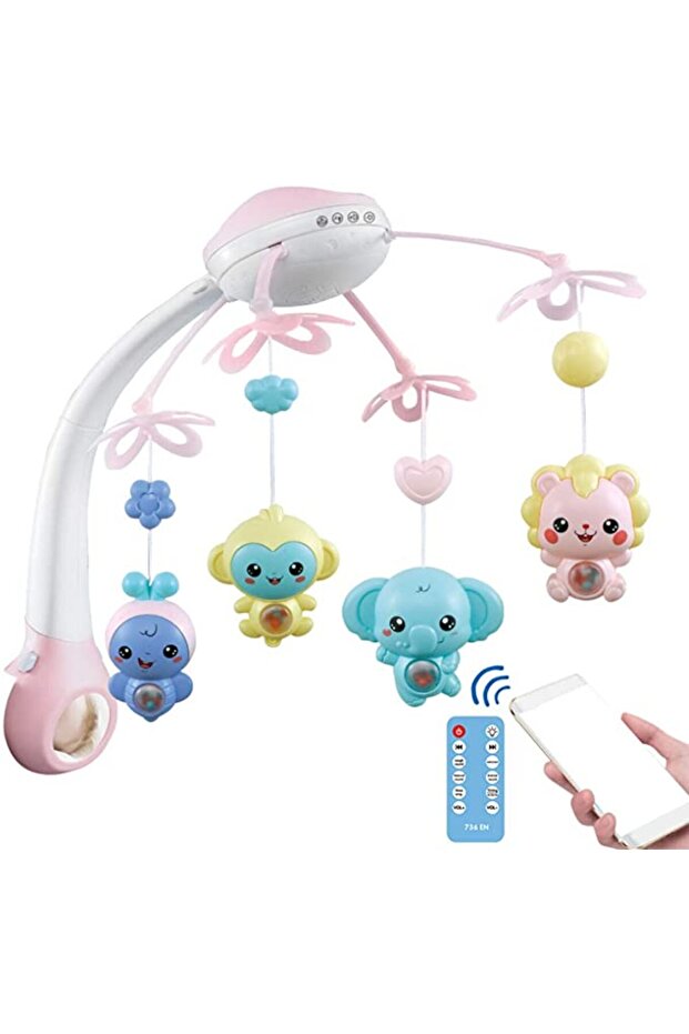 Star Interactive Crib Carousel - 6