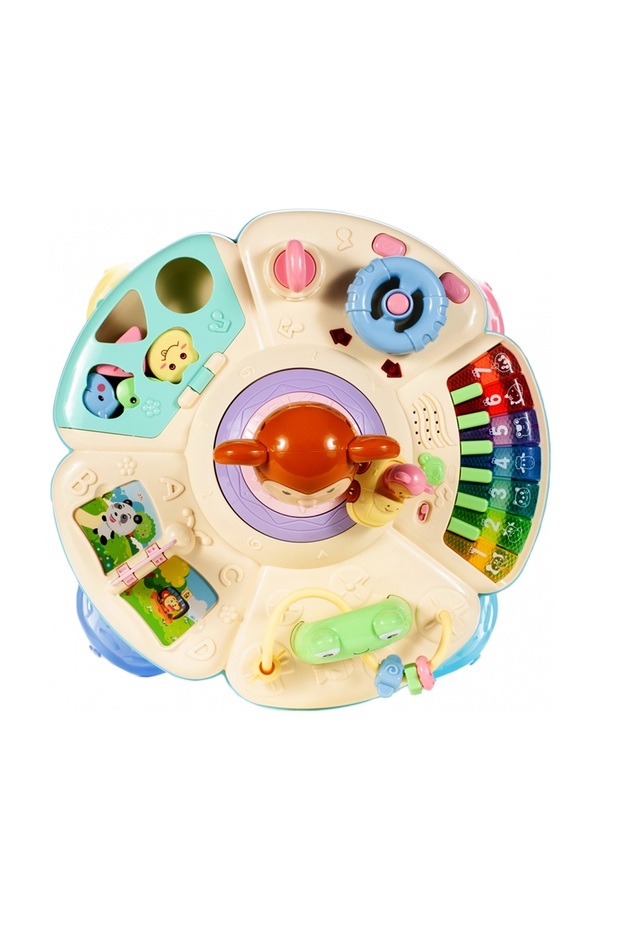 idealSTORE 6 in 1 Interactive Educational Table Funny Dance Monkey, Includes movable elements that can be - 9