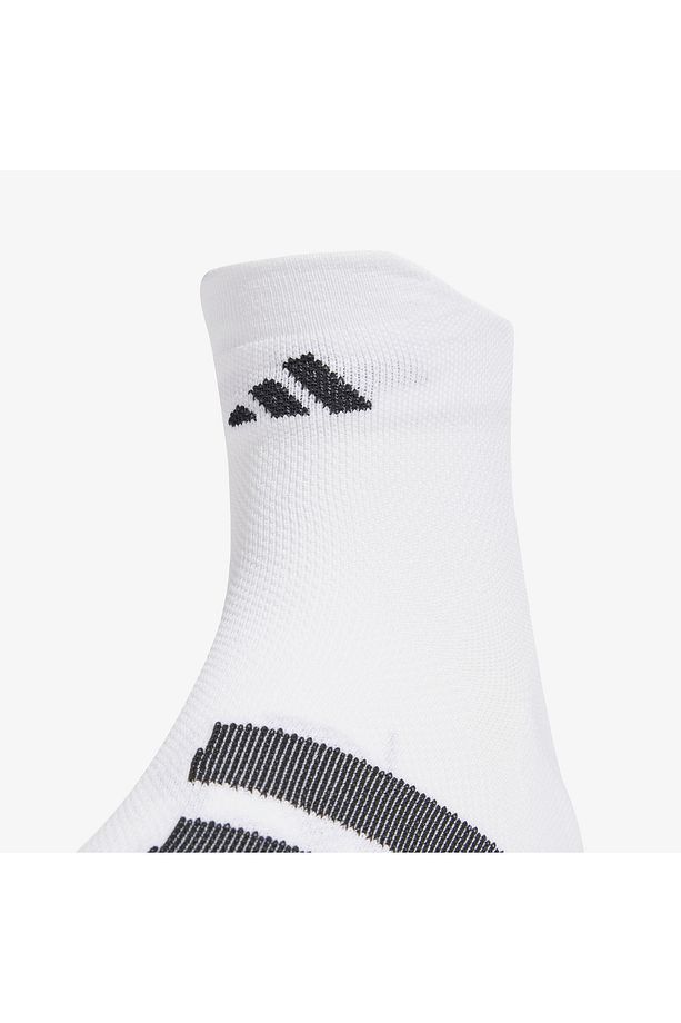 RunXAdizero Unisex Beyaz Bilekli Koşu Çorabı - 3