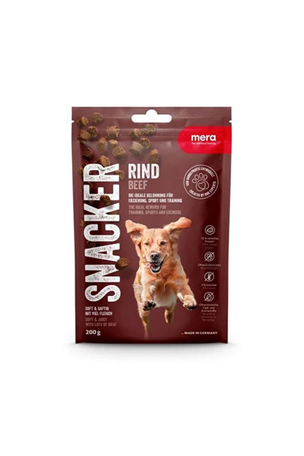 Snacker Sığır Etli Yumuşak Köpek Ödülü Maması 200 Gr - 1