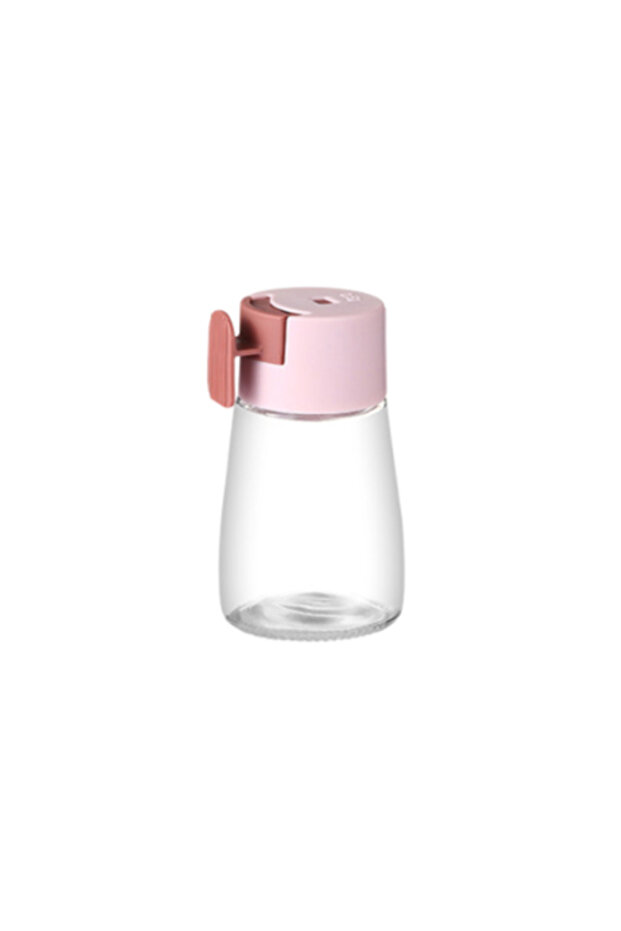 Spice jar with container, Pink