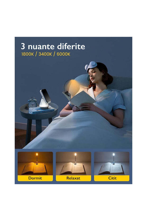 Lampă de citit Reader Buddy Book - 3