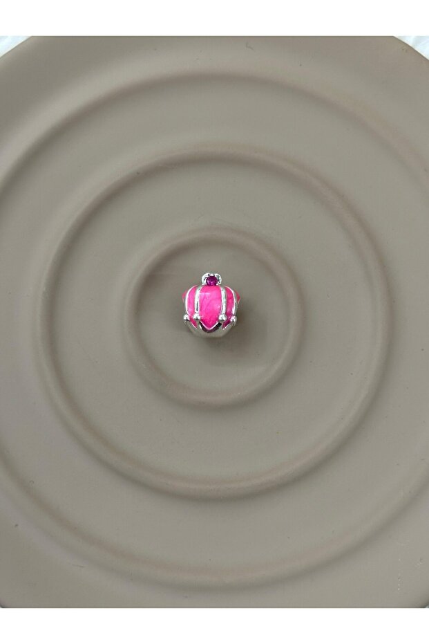 Pembe Taç Charm - 1