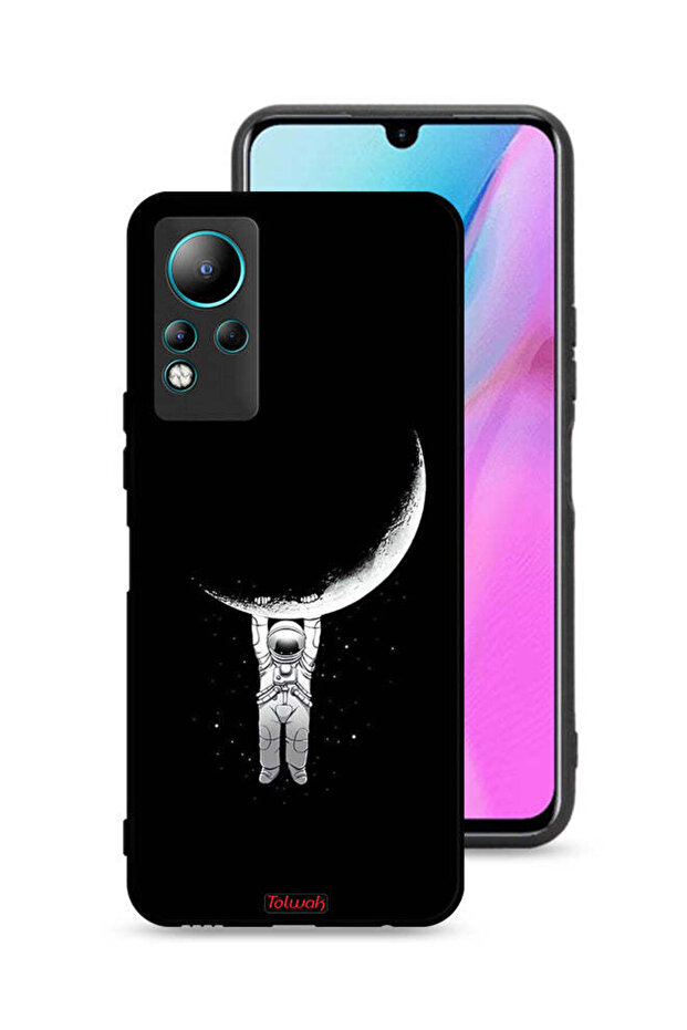 Infinix Note 11 Protective Case Cover Hanging From Moon