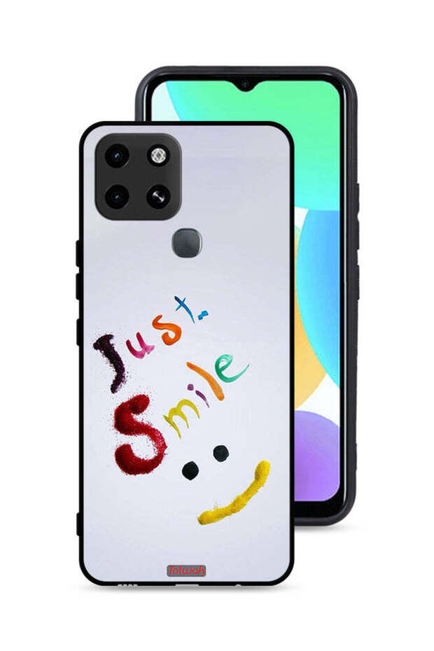 Infinix Smart 6 Protective Case Cover Just Smile