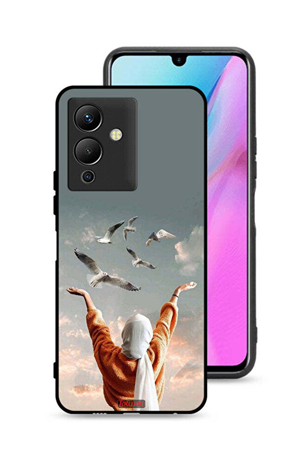 غطاء حماية لهاتف Infinix Note 12 Pro 5G بتصميم طيور تحلق