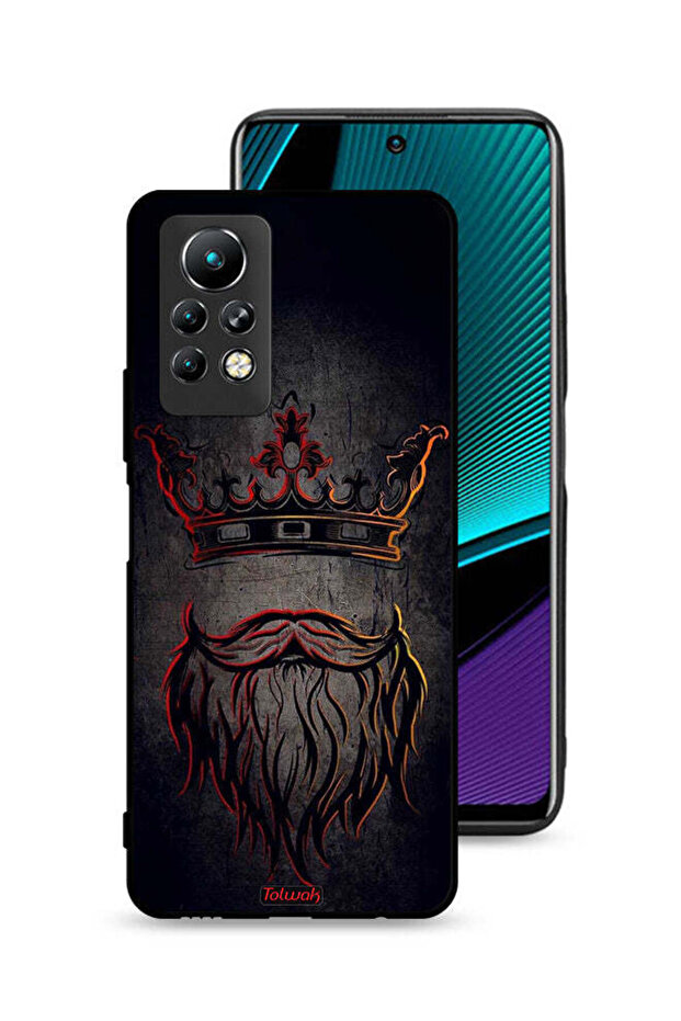 غطاء حماية لهاتف Infinix Note 11 Pro بتصميم ملكي