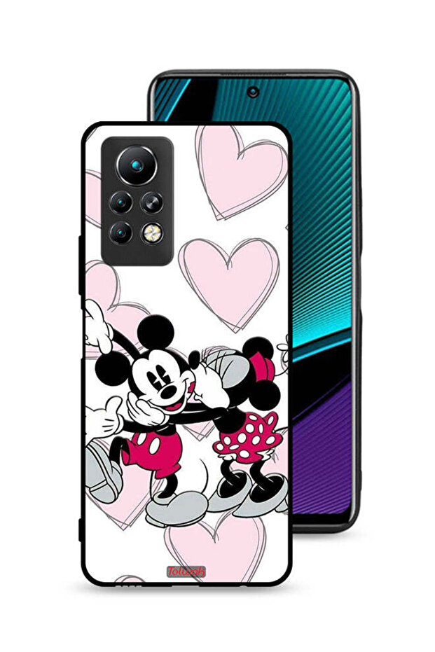 غطاء حماية لجهاز Infinix Note 11 Pro بتصميم ميكي ماوس