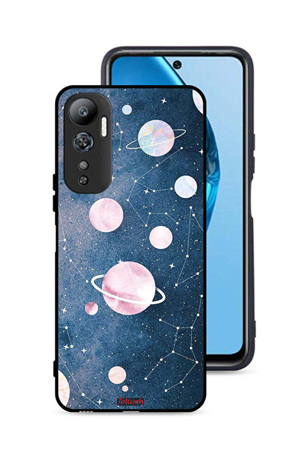 Infinix Hot 20 4G Protective Case Cover Space Art