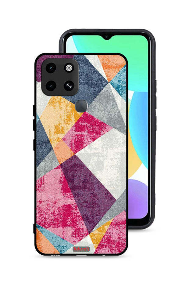 Infinix Smart 6 Protective Case Cover Paint Pattern