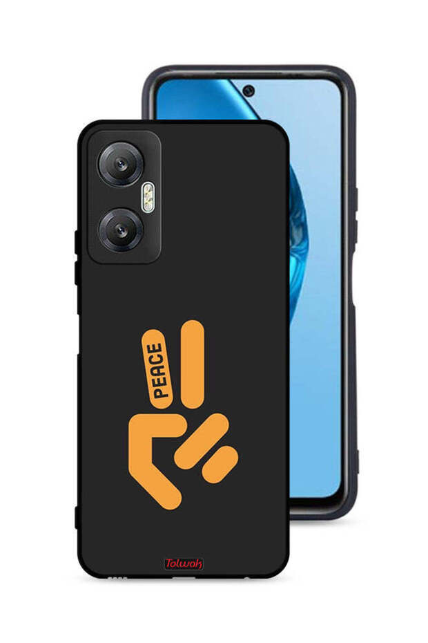 غطاء حماية لهاتف Infinix Hot 20 5G باللون الأبيض