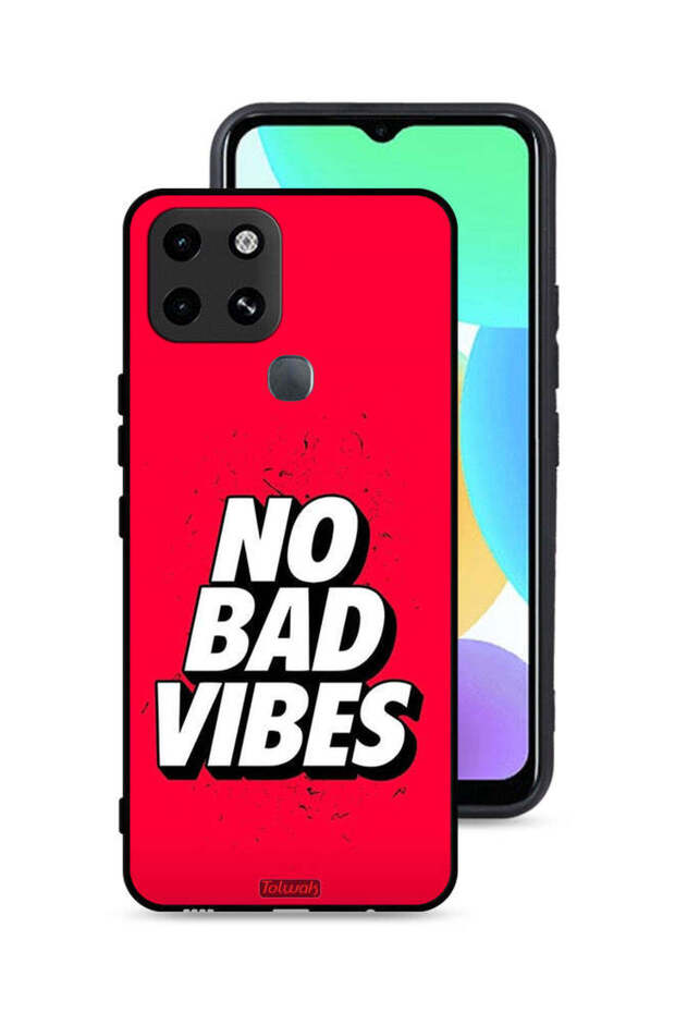 Infinix Smart 6 Protective Case Cover No Bad Vibes