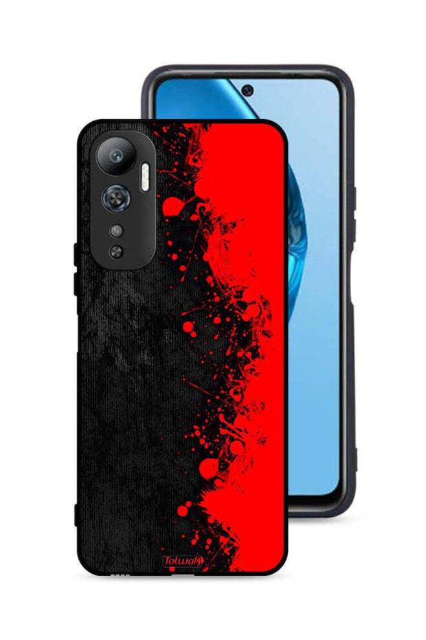 غطاء حماية لهاتف Infinix Hot 20 4G بنمط تجريدي