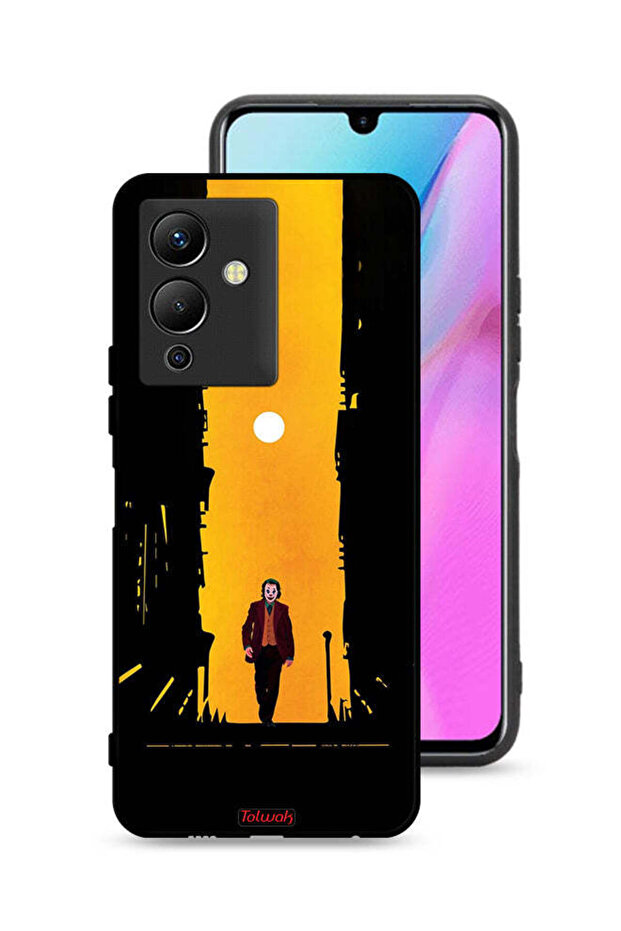 غطاء حماية لهاتف Infinix Note 12 5G بتصميم جوكر، عمل فني رقمي تجريدي