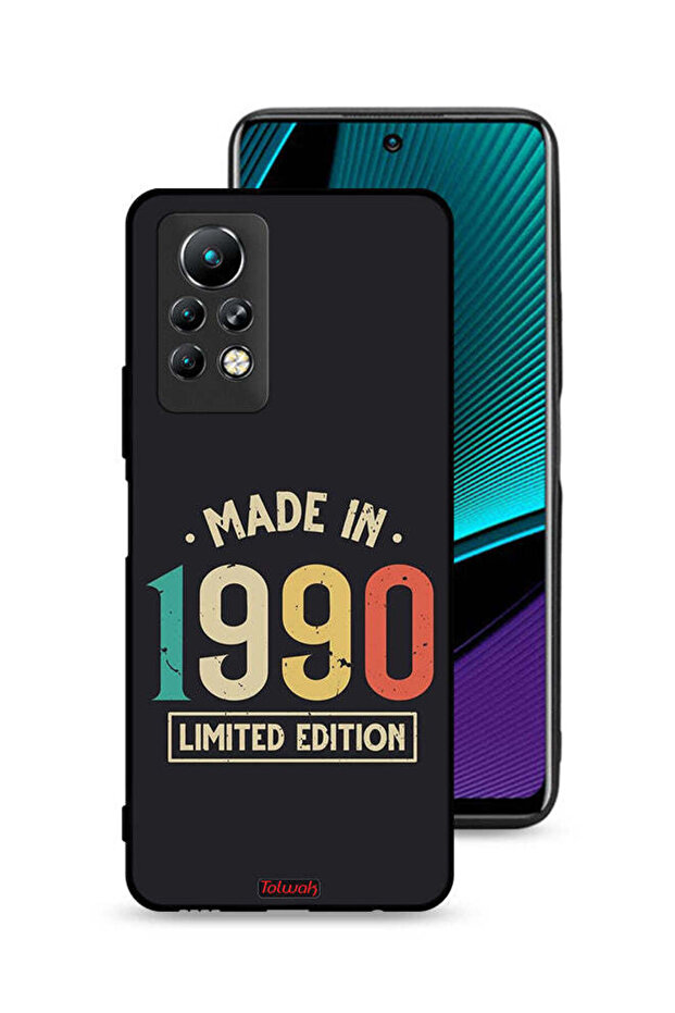 غطاء حماية لهاتف Infinix Note 11 Pro، إصدار محدود، صنع عام 1990